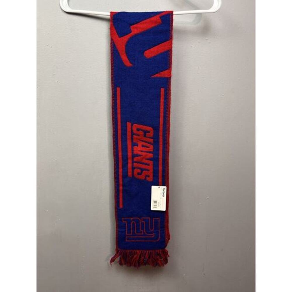 New York Giants Knit Scarf NFL OSFA 60x6.5 Russell Wilson Jaxon Dart